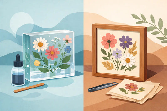 Resin or Pressed Flowers: Which Keepsake Fits?