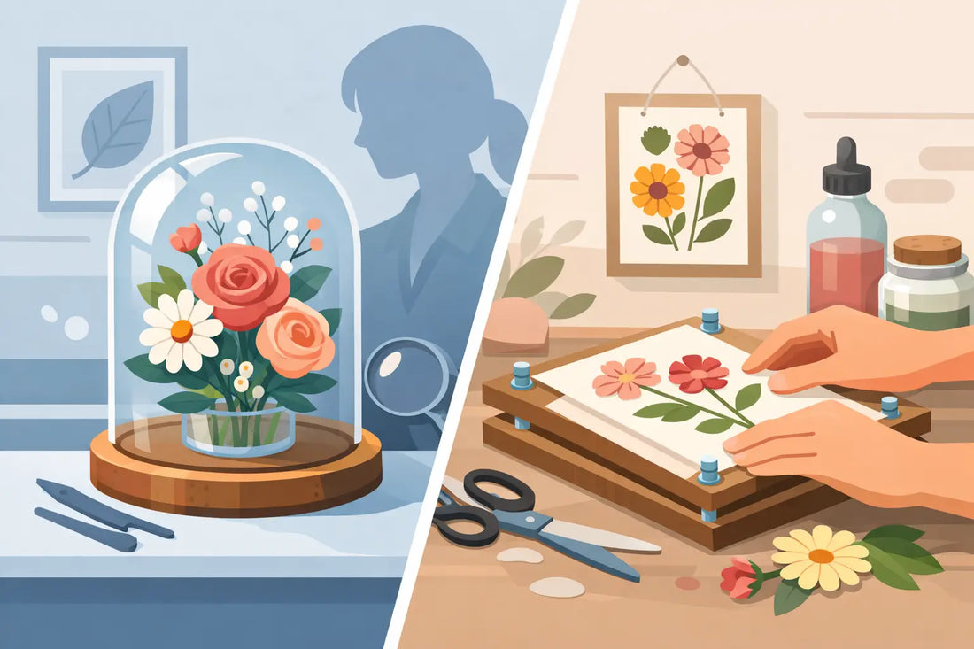 Professional Preservation or DIY Flowers?