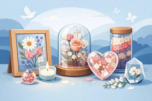 Memorial Flower Keepsake Guide for Families