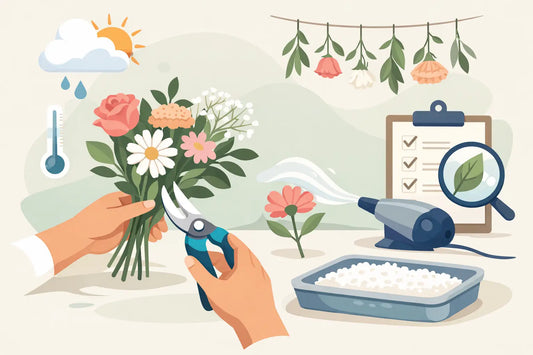 How to Protect Flowers Before Preservation