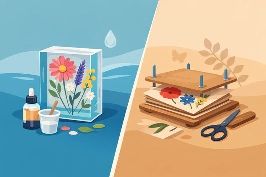 Resin Preservation vs Flower Pressing Compared