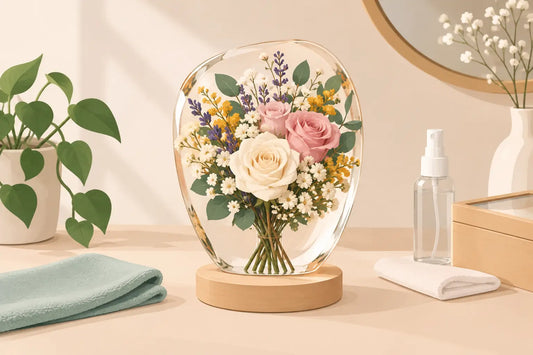 Resin Bouquet Care Guide for Lasting Memories