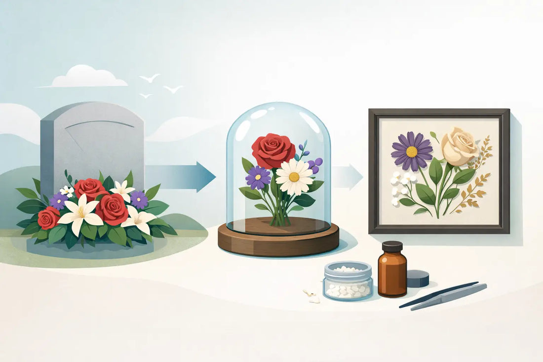 How Memorial Flowers Are Preserved