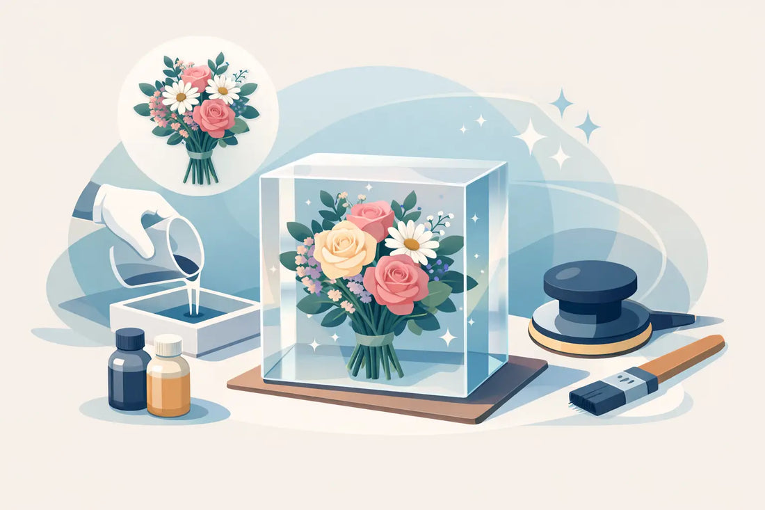 How Resin Bouquet Preservation Works