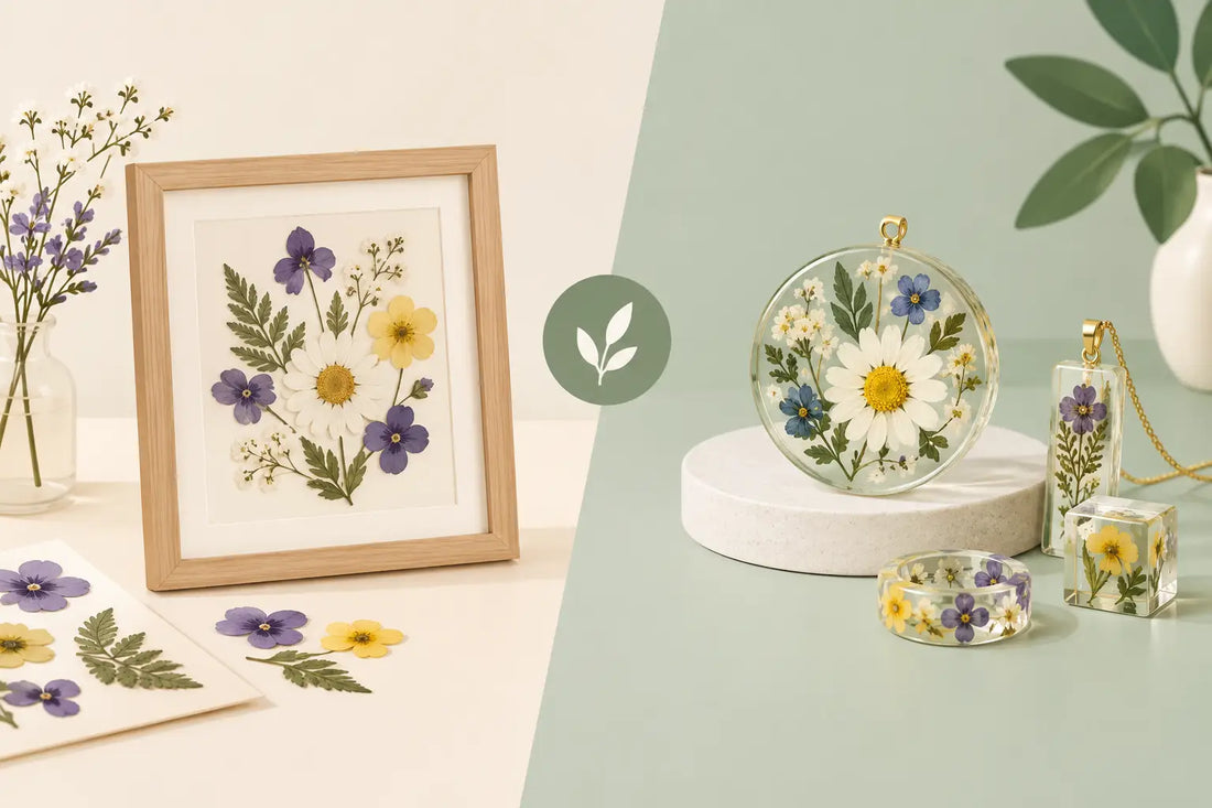 Pressed Flowers or Resin Keepsakes: Which Fits?