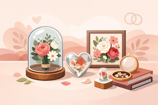 Flower Preservation Wedding Keepsakes