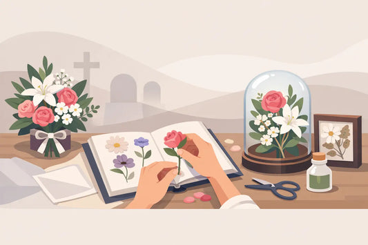 How to Save Funeral Flowers the Right Way