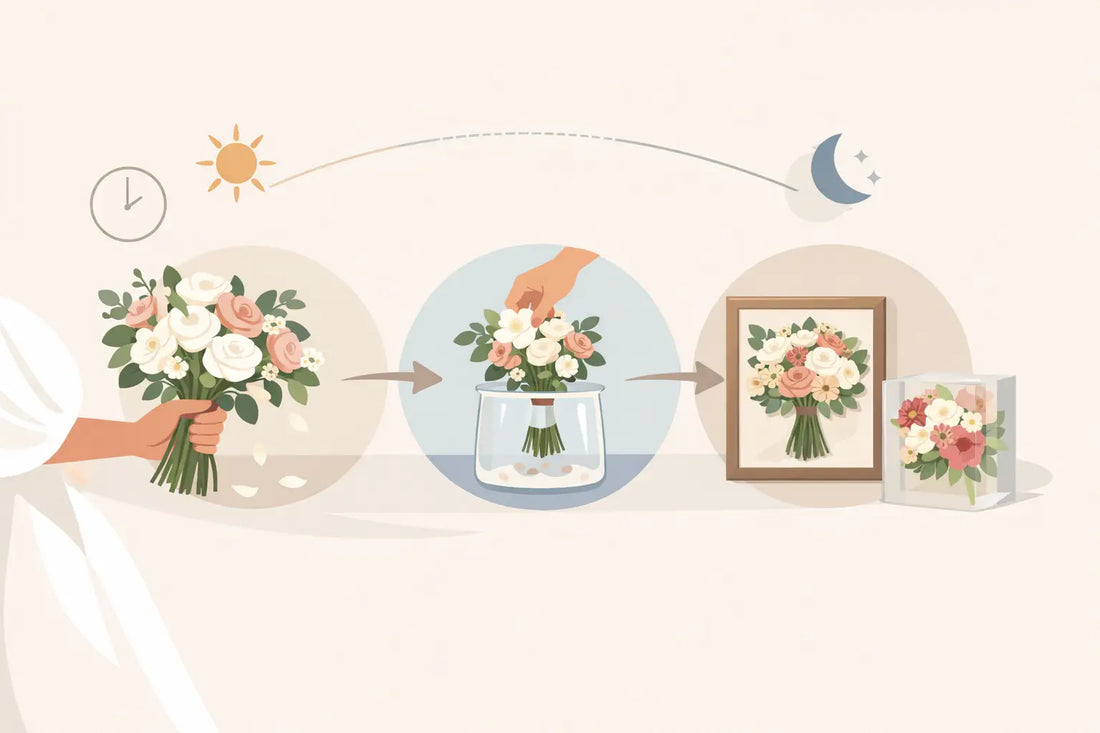 Bridal Bouquet Preservation Timeline Guide