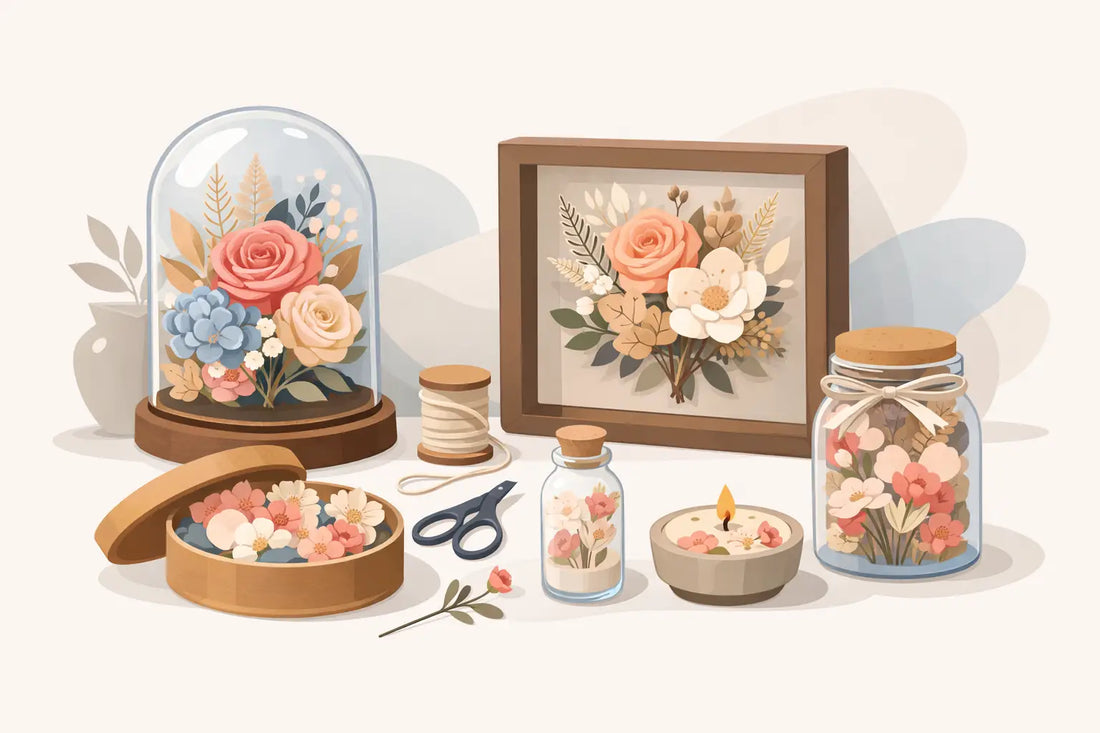 What to Do With Preserved Flowers