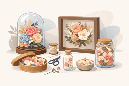 What to Do With Preserved Flowers