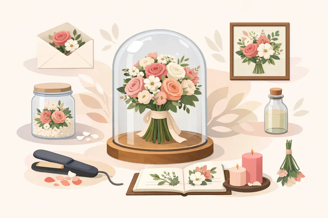 How to Preserve Wedding Bouquet Flowers
