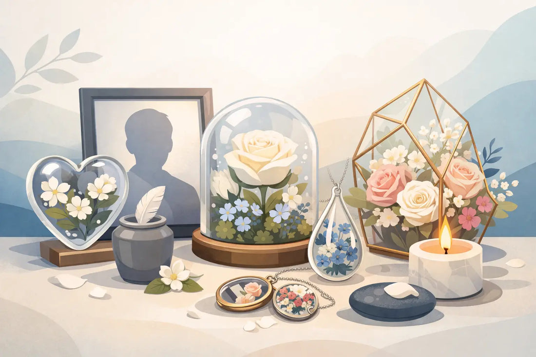 12 Best Memorial Floral Keepsake Ideas to Hold Close