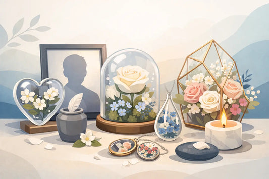 12 Best Memorial Floral Keepsake Ideas to Hold Close