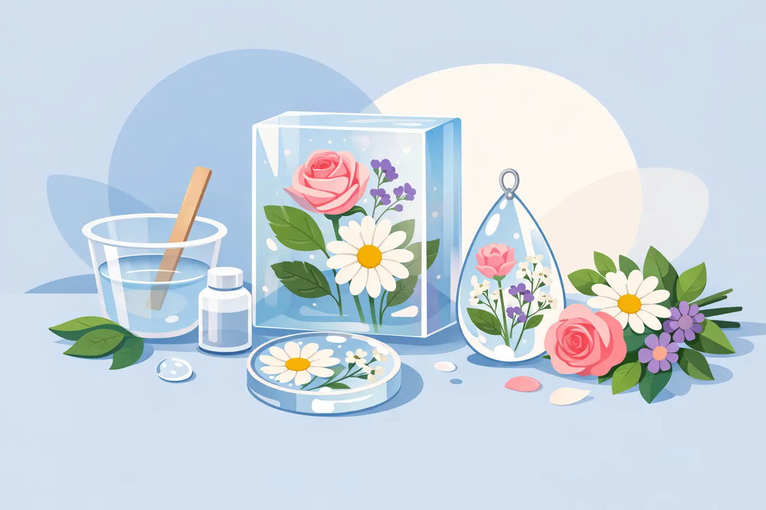 Can Fresh Flowers Go Into Resin? What to Know