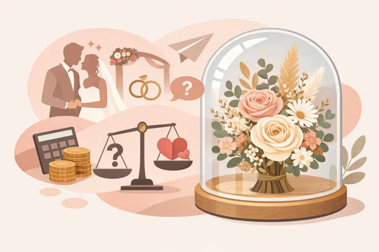 Are Preserved Wedding Flowers Worth It for You?