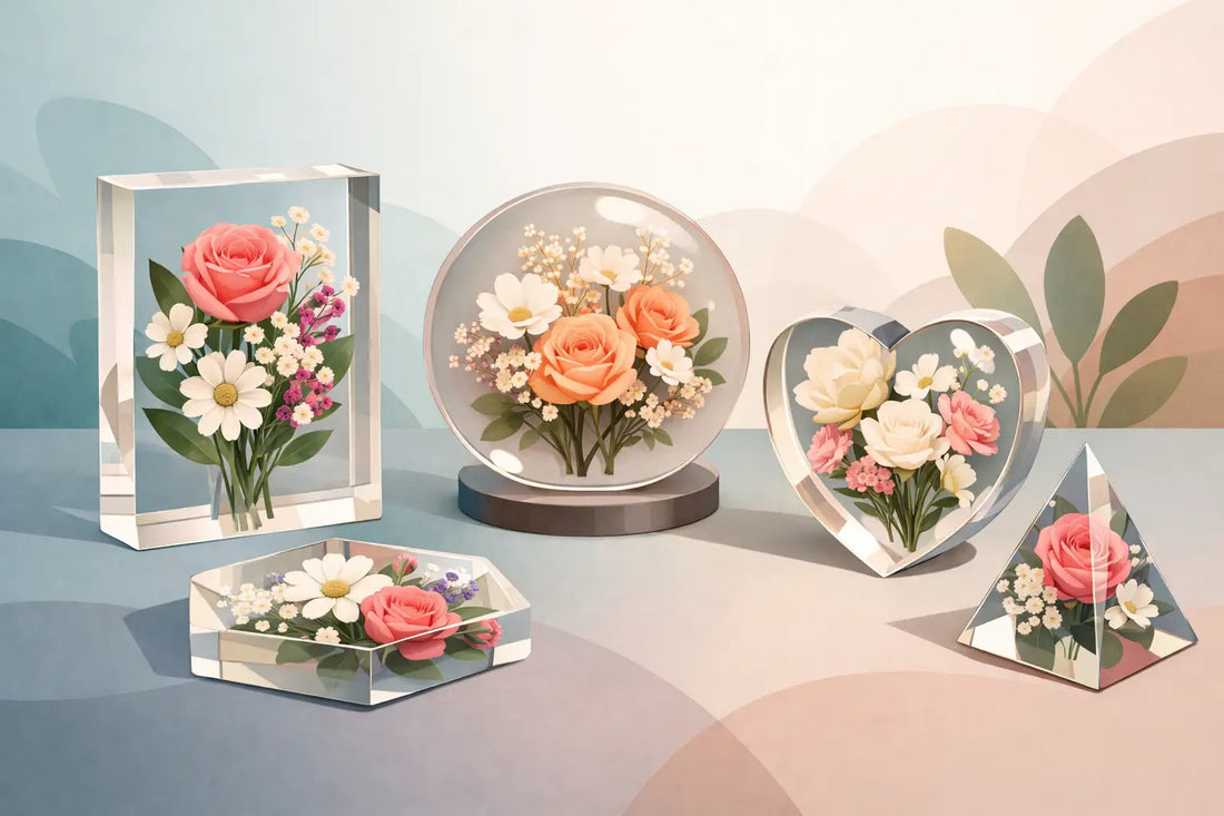 How to Choose Resin Bouquet Display Shapes