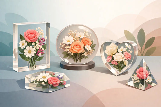 How to Choose Resin Bouquet Display Shapes