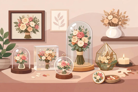 7 Best Bouquet Keepsake Display Styles for Your Home