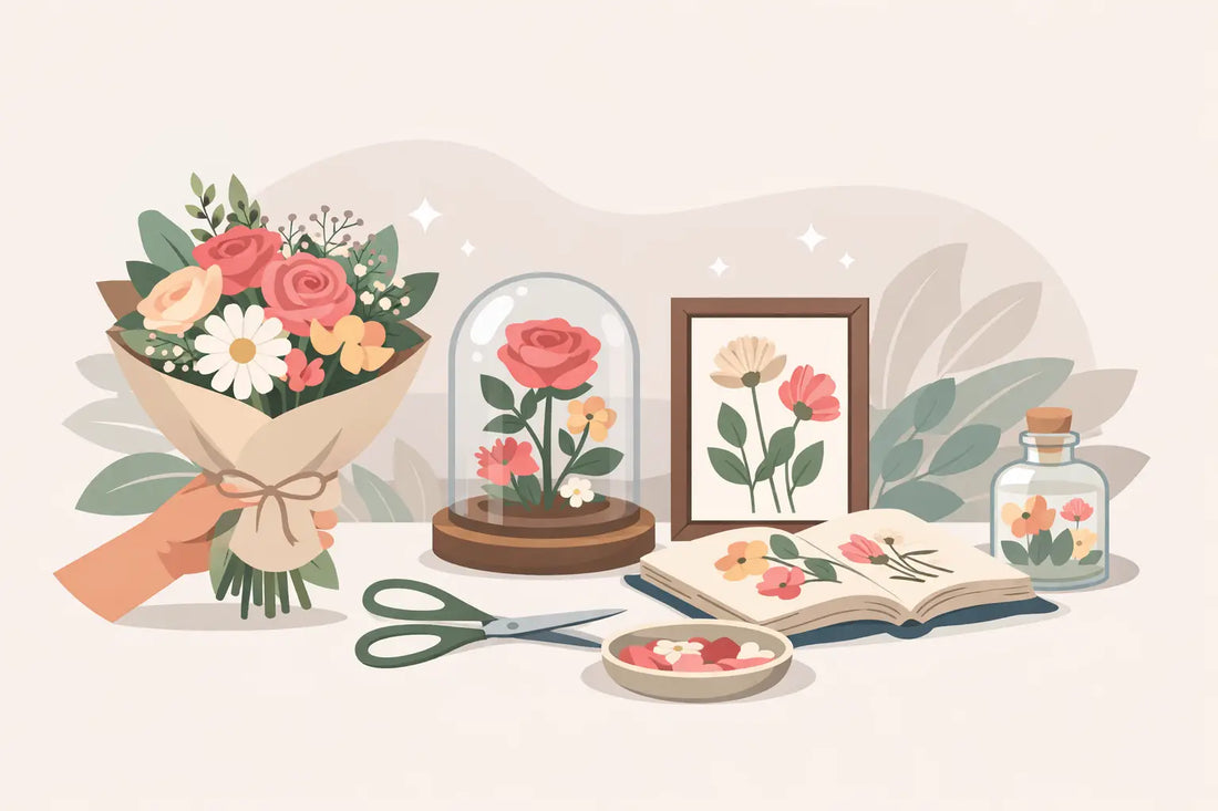 A Flower Preservation Guide for Meaningful Bouquets