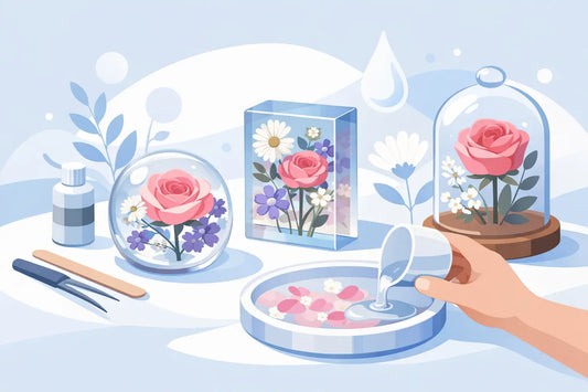 Flower Preservation Resin for Lasting Keepsakes